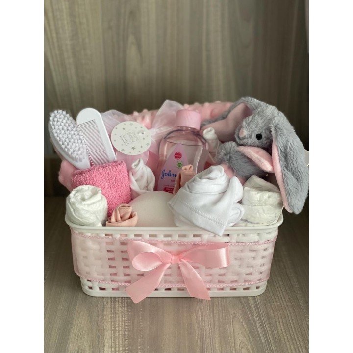 Cestas de regalo recien nacido personalizadas