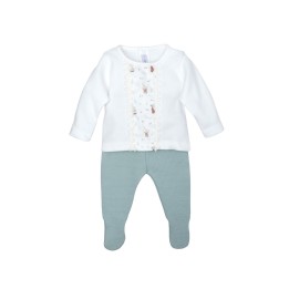 Conjunto polaina bebe niño arosa