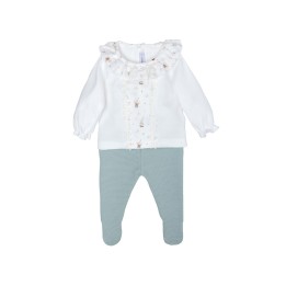 Conjunto polaina bebe niña arosa
