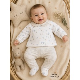 Conjunto polaina c/bebe niño