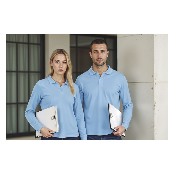 Polo manga larga unisex Predator